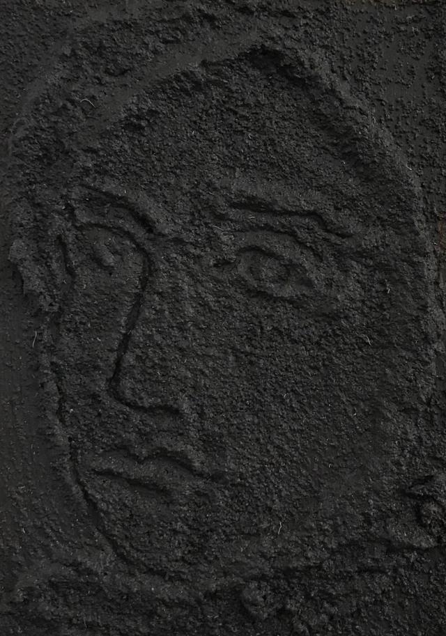 Helena Ticháčková, Fiktivní portrét, olej na plátně, 10,5 x 15 cm, do 06/25