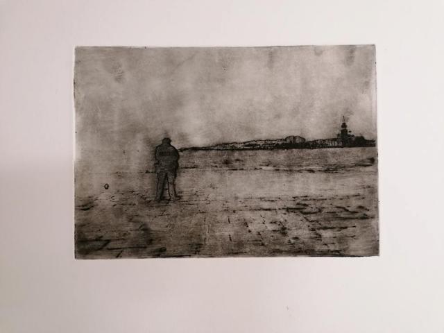 Jamie Hrabců, There is no borders by the sea, lept, 21 x 14,8 cm - do 06/2026