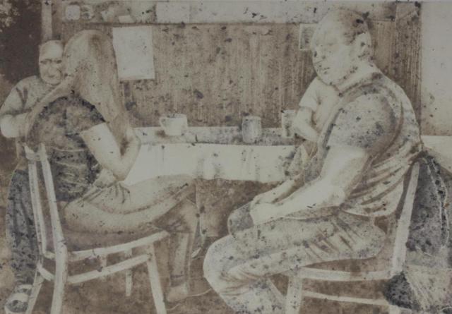 Lenka Zadražilová, Pokoje 5, 2022, prach na papíře, 84 x 59 cm - do 06/24