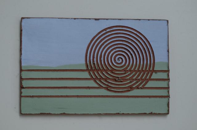 Šárka Stejskalová, Spirála, keramická díla opracovaná robotickým ramenem, 33 x 22 cm, AUKCE v.c. 5.000,- 